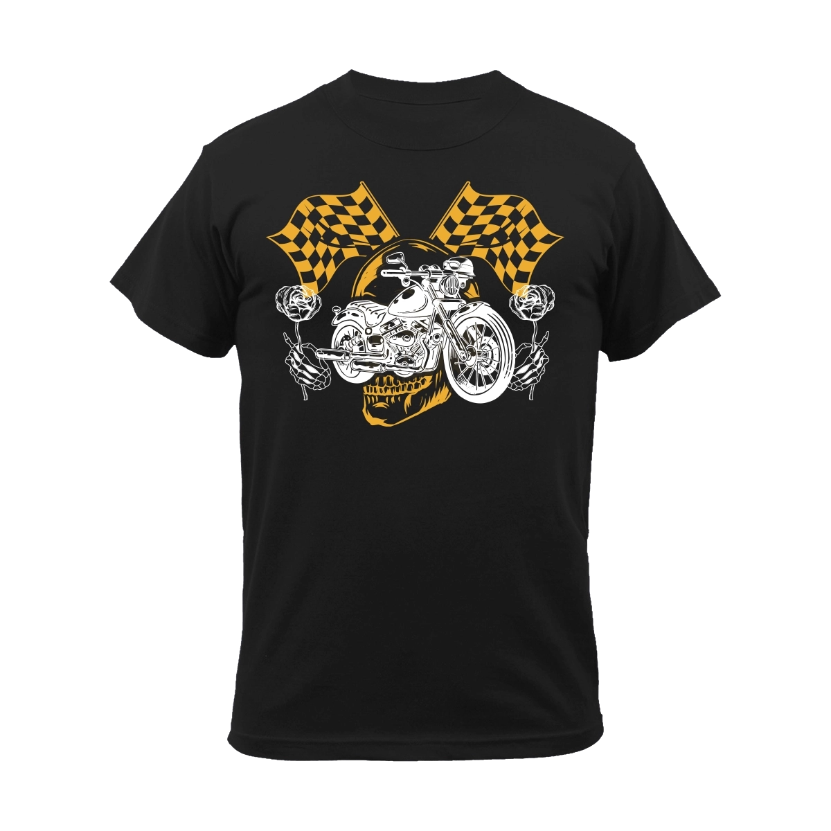 Maglietta Urban Backwoods Inca Skull Per Uomo - T-shirt Premium