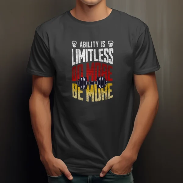 Workout Gym Fitness T-Shirt – High-quality gym t-shirt for men and women, featuring sweat-wicking fabric, a flexible fit, and a stylish design for intense workouts.