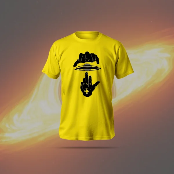 Death T-Shirt in black color with anime graphic, regular fit, soft polyester-cotton blend fabric