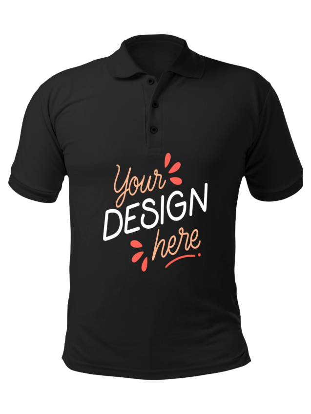 Customizable Polo T-shirt in multiple colors and sizes